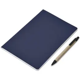 Okiyo Hotai Notebook & Pen Set Navy